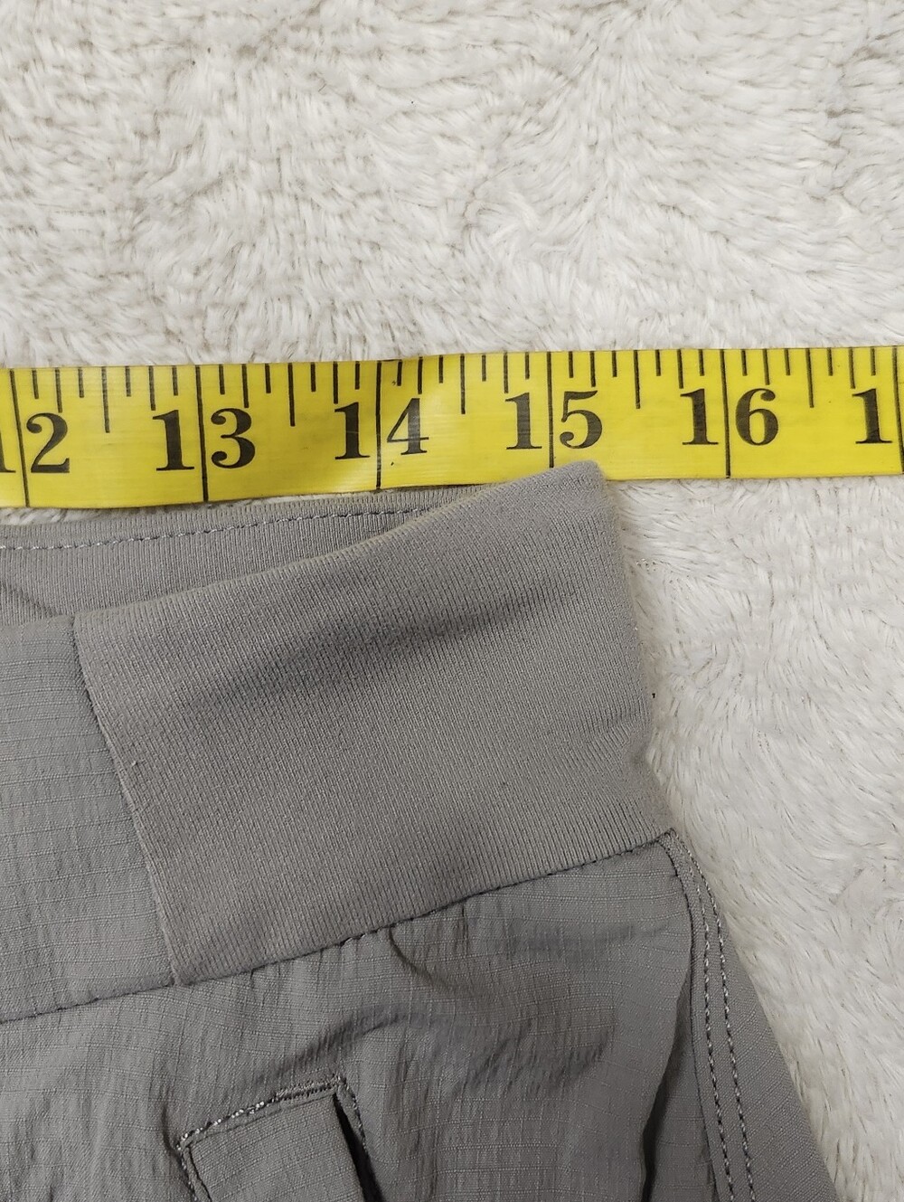 Athleta Womens Trekkie Jogger Nylon Pants Stretch Tapered Size 6 Pockets Gray - Picture 7 of 10